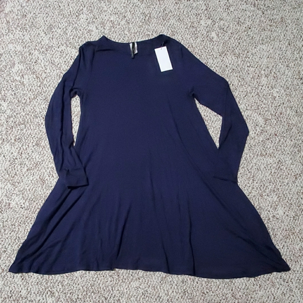 Long sleeve tunic with pockets